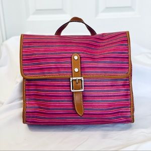 Fossil  Coated Canvas Messenger Bag